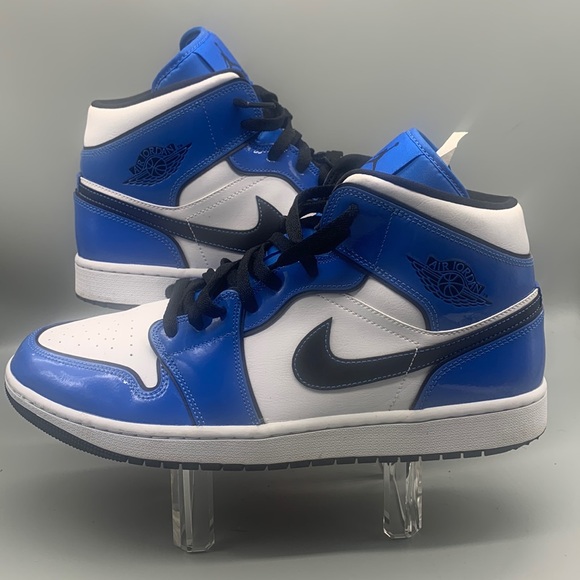Jordan Other - Air Jordan 1 Mid SE ‘Signal Blue’ DD6834-402 Size 13 Only Tried on